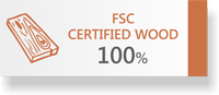 100% FSC Certified Wood