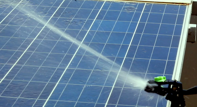 Solar Panel Cooling
